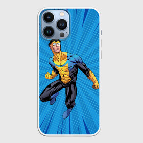 Чехол для iPhone 13 Pro Max с принтом Марк Грэйсон Неуязвимый ,  |  | amazon | cartoon | evil | good | invincible | mark grayson | original | prime video | robert kirkman | superhero | villain | walking dead creator | амазон | добро | зло | злодей | мультфильм | неуязвимый | роберт киркман | сериал | создатель ходячие мертв