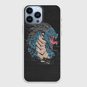 Чехол для iPhone 13 Pro Max с принтом Дракон ,  |  | dragon | дракон | драконами | драконом | дракоша | иероглиф | мифология | на черном