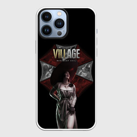 Чехол для iPhone 13 Pro Max с принтом Resident Evil. Lady Dimitrescu ,  |  | alcina | biohazard | dimitrescu | ethan | evil | horror | resident | romania | survival | vampire | village | winters | альсина | вампир | выживание | димитреску | зла | итан | обитель | румыния | ужас | уинтерс