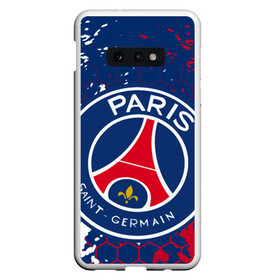 Чехол для Samsung S10E с принтом ФК ПСЖ FC PSG PARIS SG , Силикон | Область печати: задняя сторона чехла, без боковых панелей | fifa. | football | paris saint germain football club | psg | sport | uefa | английская премьер лига | лига финал | матч | спорт | уефа | финал | фифа | фк парии сен жермен | фк псж | футбол