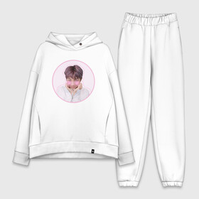 Женский костюм хлопок Oversize с принтом Sweet Namjoon ,  |  | bts | pop | битиэс | бтс | ви | джей хоуп | джонгук | корейцы | музыка | поп | попса | рм | чимин | чин сюги