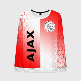 Мужской свитшот 3D с принтом FC AJAX AMSTERDAM ФК АЯКС , 100% полиэстер с мягким внутренним слоем | круглый вырез горловины, мягкая резинка на манжетах и поясе, свободная посадка по фигуре | ajax amsterdam | fifa | football | football club. | sport | uefa | английская премьер лига | аякс амстердам | лига финал | матч | спорт | уефа | финал | фифа | футбол | футбольный клуб