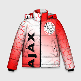 Зимняя куртка для мальчиков 3D с принтом FC AJAX AMSTERDAM / ФК АЯКС , ткань верха — 100% полиэстер; подклад — 100% полиэстер, утеплитель — 100% полиэстер | длина ниже бедра, удлиненная спинка, воротник стойка и отстегивающийся капюшон. Есть боковые карманы с листочкой на кнопках, утяжки по низу изделия и внутренний карман на молнии. 

Предусмотрены светоотражающий принт на спинке, радужный светоотражающий элемент на пуллере молнии и на резинке для утяжки | ajax amsterdam | fifa | football | football club. | sport | uefa | английская премьер лига | аякс амстердам | лига финал | матч | спорт | уефа | финал | фифа | футбол | футбольный клуб