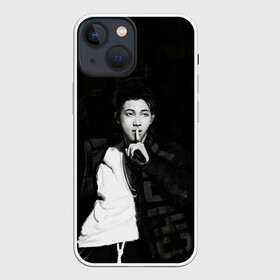 Чехол для iPhone 13 mini с принтом Namjoon black ,  |  | bts | pop | битиэс | бтс | ви | джей хоуп | джонгук | корейцы | музыка | поп | попса | рм | чимин | чин сюги