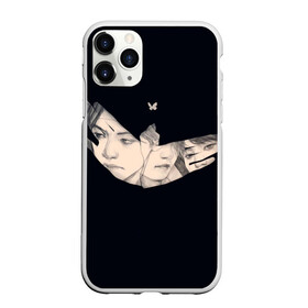 Чехол для iPhone 11 Pro Max матовый с принтом BTS Butterfly , Силикон |  | bts | pop | битиэс | бтс | ви | джей хоуп | джонгук | корейцы | музыка | поп | попса | рм | чимин | чин сюги