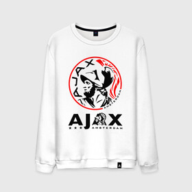 Мужской свитшот хлопок с принтом FC AJAX AMSTERDAM / ФК АЯКС , 100% хлопок |  | ajax amsterdam | fifa | football | football club. | sport | uefa | английская премьер лига | аякс амстердам | лига финал | матч | спорт | уефа | финал | фифа | футбол | футбольный клуб