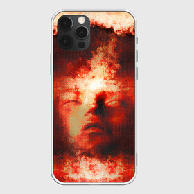 Чехол для iPhone 12 Pro Max с принтом Озарение , Силикон |  | иллюстрация | картина | красная | молодежная | портрет | со смыслом | стиль