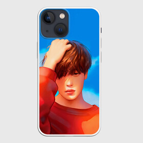 Чехол для iPhone 13 mini с принтом Park Jimin Art ,  |  | bts | pop | битиэс | бтс | ви | джей хоуп | джонгук | корейцы | музыка | поп | попса | рм | чимин | чин сюги