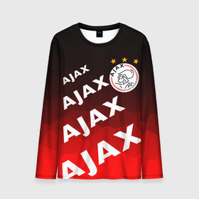 Мужской лонгслив 3D с принтом FC AJAX AMSTERDAM / ФК АЯКС , 100% полиэстер | длинные рукава, круглый вырез горловины, полуприлегающий силуэт | ajax amsterdam | fifa | football | football club. | sport | uefa | английская премьер лига | аякс амстердам | лига финал | матч | спорт | уефа | финал | фифа | футбол | футбольный клуб