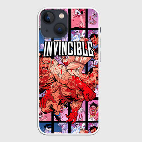 Чехол для iPhone 13 mini с принтом Неуязвимый (Invincible) ,  |  | damien darkblood | invincible | дэмиен даркблад | мультсериал | непобедимый | неуязвимый