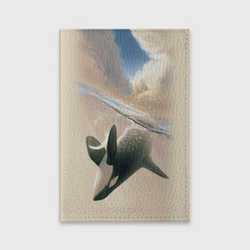 Обложка для паспорта матовая кожа с принтом косатка , натуральная матовая кожа | размер 19,3 х 13,7 см; прозрачные пластиковые крепления | Тематика изображения на принте: ocean | orca | sea | sea animal | whale | дельфин | касатка | кит | море | океан | рисунок кита