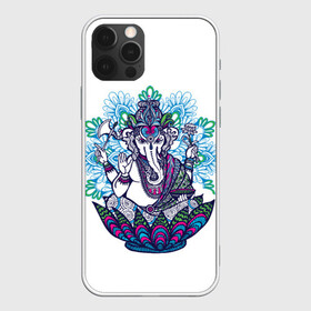 Чехол для iPhone 12 Pro с принтом Слон будда , силикон | область печати: задняя сторона чехла, без боковых панелей | будда | будды | буды | медитация | мир | радужные | руки | слон | слон будды | слоны | спокойствие | топор | туристам | хипи | хобот | хоппи | цветы