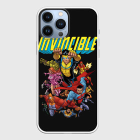 Чехол для iPhone 13 Pro Max с принтом Неуязвимый | Invincible ,  |  | allen | atom | debbie | eve | girl | grayson | immortal | invincible | man | mark | monster | nolan | omni | атом | атомная | вильтрум | вильтрумит | воительница | грейсон | дебби | ева | костюм | марк | монстр | мэн | неуязвимый |