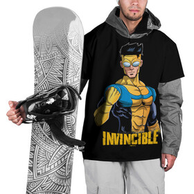 Накидка на куртку 3D с принтом Mark Grayson (Invincible) , 100% полиэстер |  | allen | atom | debbie | eve | girl | grayson | immortal | invincible | man | mark | monster | nolan | omni | атом | атомная | вильтрум | вильтрумит | воительница | грейсон | дебби | ева | костюм | марк | монстр | мэн | неуязвимый |