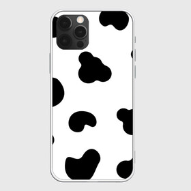 Чехол для iPhone 12 Pro Max с принтом Cow print , Силикон |  | cow | summertime | корова | лето | минимализм