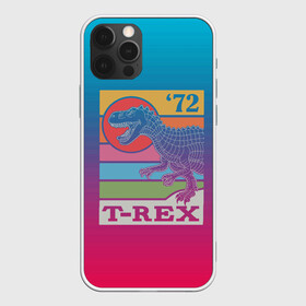 Чехол для iPhone 12 Pro Max с принтом T-rex Dino 72 , Силикон |  | dino | rex | roar | t rex | дино | динозавр | динозавры