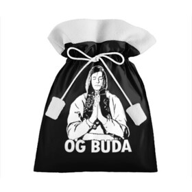 Подарочный 3D мешок с принтом OG Buda , 100% полиэстер | Размер: 29*39 см | og buda | rap | буда | григорий ляхов | музыка | ог буда | певец | русский рэп | рэп | рэпер