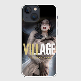 Чехол для iPhone 13 mini с принтом Леди Альсина Димитреску ,  |  | resident evil village | survival horror | деревня | компьютерная игра | леди альсина димитреску | обитель зла | ужас выживания