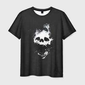 Мужская футболка 3D с принтом Невероятное зло , 100% полиэфир | прямой крой, круглый вырез горловины, длина до линии бедер | destiny | evil | gamer | games | skull