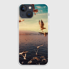 Чехол для iPhone 13 mini с принтом Чайки на воде ,  |  | вода | горы | закат | море | море чайки | на воде | озеро | птица | птицу чайку | птицы | суша | чайка | чайка 2 | чайка птица | чайка чайку | чайки | чайки на воде | чайков | чайку 2
