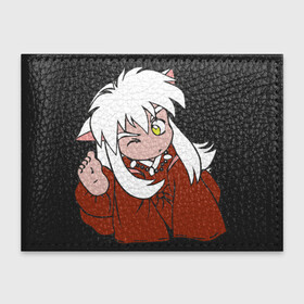 Обложка для студенческого билета с принтом Chibi Inuyasha , натуральная кожа | Размер: 11*8 см; Печать на всей внешней стороне | Тематика изображения на принте: anime | chibi | inuyasha | kitsune | youkai | аниме | ёкай | инуяша | кицуне | чиби