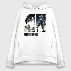 Женское худи Oversize хлопок с принтом Attack On Titan Mikasa , френч-терри — 70% хлопок, 30% полиэстер. Мягкий теплый начес внутри —100% хлопок | боковые карманы, эластичные манжеты и нижняя кромка, капюшон на магнитной кнопке | Тематика изображения на принте: ackerman | anime | attack | dawn | girl | kawai | kyojin | manga | mikasa | no | of | on | shingeki | the | titan | titans | аккерман | аниме | арт | атака | бертольд | воин | вторжение | гигантов | девушка | колос | колосальный | леонхард | лицо | манга 