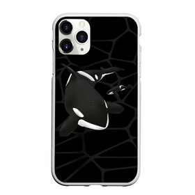 Чехол для iPhone 11 Pro матовый с принтом Косатки , Силикон |  | Тематика изображения на принте: whale | кит | косатка | косатки | морские
