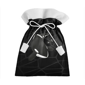 Подарочный 3D мешок с принтом Косатки , 100% полиэстер | Размер: 29*39 см | Тематика изображения на принте: whale | кит | косатка | косатки | морские
