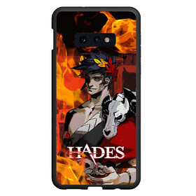 Чехол для Samsung S10E с принтом Hades , Силикон | Область печати: задняя сторона чехла, без боковых панелей | Тематика изображения на принте: hades | zagreus | аид | греческие боги | дионис | загрей | зевс