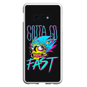 Чехол для Samsung S10E с принтом Gotta go fast , Силикон | Область печати: задняя сторона чехла, без боковых панелей | Тематика изображения на принте: sonic | доктор эггман | ёж | ёж шедоу | ехидна наклз | майлз прауэр | соник | тейлз | эми роуз