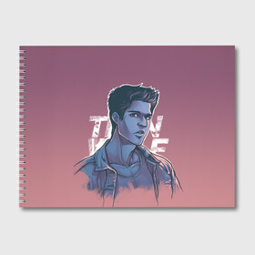 Альбом для рисования с принтом Teen Wolf Scott McCall , 100% бумага
 | матовая бумага, плотность 200 мг. | Тематика изображения на принте: alpha | beta | derek | derek hale | omega | scott | scott mccall | serial | stiles | stiles stilinski | teen wolf | wolf | бета | волк | волки | волчонок | дерек | дерек хейл | оборотень | оборотни | ольфа | омега | сериал | скотт | скотт макколл | стайлз