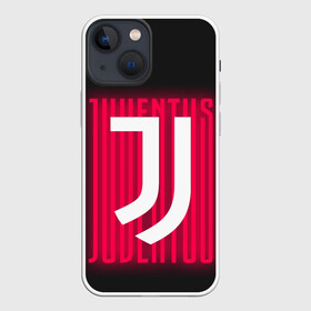 Чехол для iPhone 13 mini с принтом JUVENTUS   ЮВЕНТУС   НЕОН ,  |  | fifa | football | football club. | juventus football club | sport | uefa | английская премьер лига | лига финал | матч | спорт | уефа | финал | фифа | футбол | футбольный клуб | ювентус