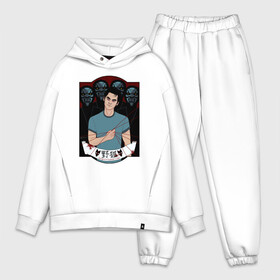 Мужской костюм хлопок OVERSIZE с принтом Scott McCall ,  |  | alpha | beta | derek | derek hale | omega | scott | scott mccall | serial | stiles | stiles stilinski | teen wolf | wolf | бета | волк | волки | волчонок | дерек | дерек хейл | оборотень | оборотни | ольфа | омега | сериал | скотт | скотт макколл | стайлз