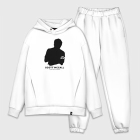 Мужской костюм хлопок OVERSIZE с принтом I look for my friends ,  |  | alpha | beta | derek | derek hale | omega | scott | scott mccall | serial | stiles | stiles stilinski | teen wolf | wolf | бета | волк | волки | волчонок | дерек | дерек хейл | оборотень | оборотни | ольфа | омега | сериал | скотт | скотт макколл | стайлз