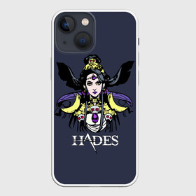 Чехол для iPhone 13 mini с принтом Hades ,  |  | hades | zagreus | zagrey | богиня ночи | древняя греция | загрей | логотипы игр | мифология | никта | олимп | персонажи игр | хадес | хадис | хейдес | хейдс