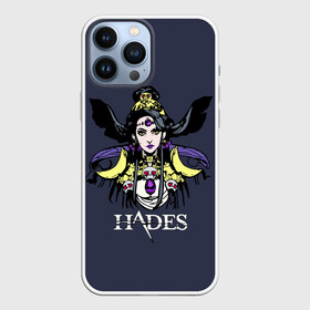 Чехол для iPhone 13 Pro Max с принтом Hades ,  |  | Тематика изображения на принте: hades | zagreus | zagrey | богиня ночи | древняя греция | загрей | логотипы игр | мифология | никта | олимп | персонажи игр | хадес | хадис | хейдес | хейдс