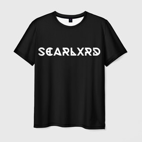 Мужская футболка 3D с принтом Scarlxrd , 100% полиэфир | прямой крой, круглый вырез горловины, длина до линии бедер | Тематика изображения на принте: aggression | rap | scream