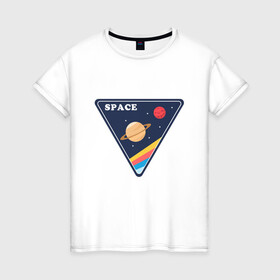 Женская футболка хлопок с принтом Мой Космос , 100% хлопок | прямой крой, круглый вырез горловины, длина до линии бедер, слегка спущенное плечо | mars | moon | nasa | астероид | астронавт | астрономия | вселенная | гагарин | галактика | земля | илон | комета | космонавт | космос | луна | марс | маск | наса | небо | нло | планета | полёт | пришелец | ракета