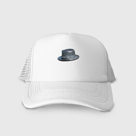 Кепка тракер с сеткой с принтом Шляпа , трикотажное полотно; задняя часть — сетка | длинный козырек, универсальный размер, пластиковая застежка | головной | головные | каменная | каменный | камень | котелок | одежда | убор | уборы | шляпа | шляпка | шляпы