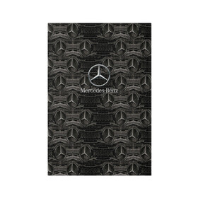 Обложка для паспорта матовая кожа с принтом Mercedes-Benz , натуральная матовая кожа | размер 19,3 х 13,7 см; прозрачные пластиковые крепления | auto | mercedes benz | sport | авто | автомобили | автомобиль | автомобильные | бренд | внедорожники | легковые | марка | спорт