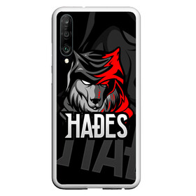 Чехол для Honor P30 с принтом Hades , Силикон | Область печати: задняя сторона чехла, без боковых панелей | hades | roguelike | бесконечные круги ада | волк | компьютерная игра | красный | эмблема