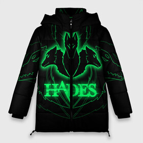 Женская зимняя куртка Oversize с принтом Hades , верх — 100% полиэстер; подкладка — 100% полиэстер; утеплитель — 100% полиэстер | длина ниже бедра, силуэт Оверсайз. Есть воротник-стойка, отстегивающийся капюшон и ветрозащитная планка. 

Боковые карманы с листочкой на кнопках и внутренний карман на молнии | hades | roguelike | бесконечные круги ада | волки | зелёные | компьютерная игра | светящиеся | эмблема