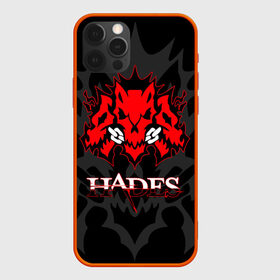 Чехол для iPhone 12 Pro с принтом Hades , силикон | область печати: задняя сторона чехла, без боковых панелей | hades | roguelike | бесконечные круги ада | волк | компьютерная игра | красный | цепь | эмблема