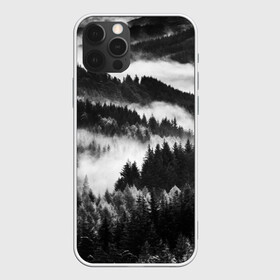 Чехол для iPhone 12 Pro Max с принтом ТУМАННЫЙ ЛЕС  МРАЧНЫЙ ЛЕС , Силикон |  | tegunvteg | деревья | ели | лес | мрачный | природа | туман | туманный