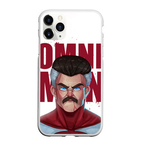 Чехол для iPhone 11 Pro Max матовый с принтом Омни Мен , Силикон |  | allen | invincible | omni man | omniman | superhero | алиен | аллен | инвинсибл | неуязвимый | омнимэн | супергерои