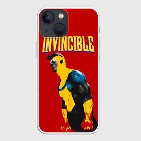 Чехол для iPhone 13 mini с принтом Неуязвимый ,  |  | allen | invincible | omni man | omniman | superhero | алиен | аллен | инвинсибл | неуязвимый | омнимэн | супергерои