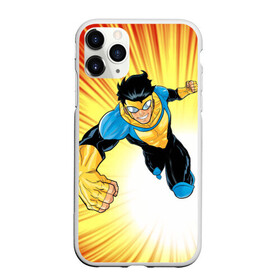 Чехол для iPhone 11 Pro матовый с принтом Invincible , Силикон |  | allen | invincible | omni man | omniman | superhero | алиен | аллен | инвинсибл | неуязвимый | омнимэн | супергерои