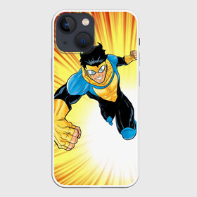 Чехол для iPhone 13 mini с принтом Invincible ,  |  | allen | invincible | omni man | omniman | superhero | алиен | аллен | инвинсибл | неуязвимый | омнимэн | супергерои