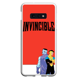 Чехол для Samsung S10E с принтом Invincible , Силикон | Область печати: задняя сторона чехла, без боковых панелей | allen | invincible | omni man | omniman | superhero | алиен | аллен | инвинсибл | неуязвимый | омнимэн | супергерои