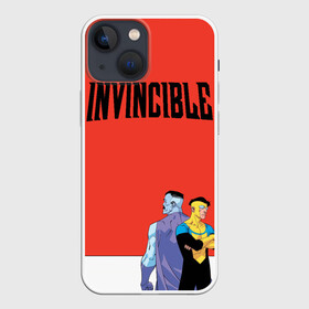 Чехол для iPhone 13 mini с принтом Invincible ,  |  | allen | invincible | omni man | omniman | superhero | алиен | аллен | инвинсибл | неуязвимый | омнимэн | супергерои